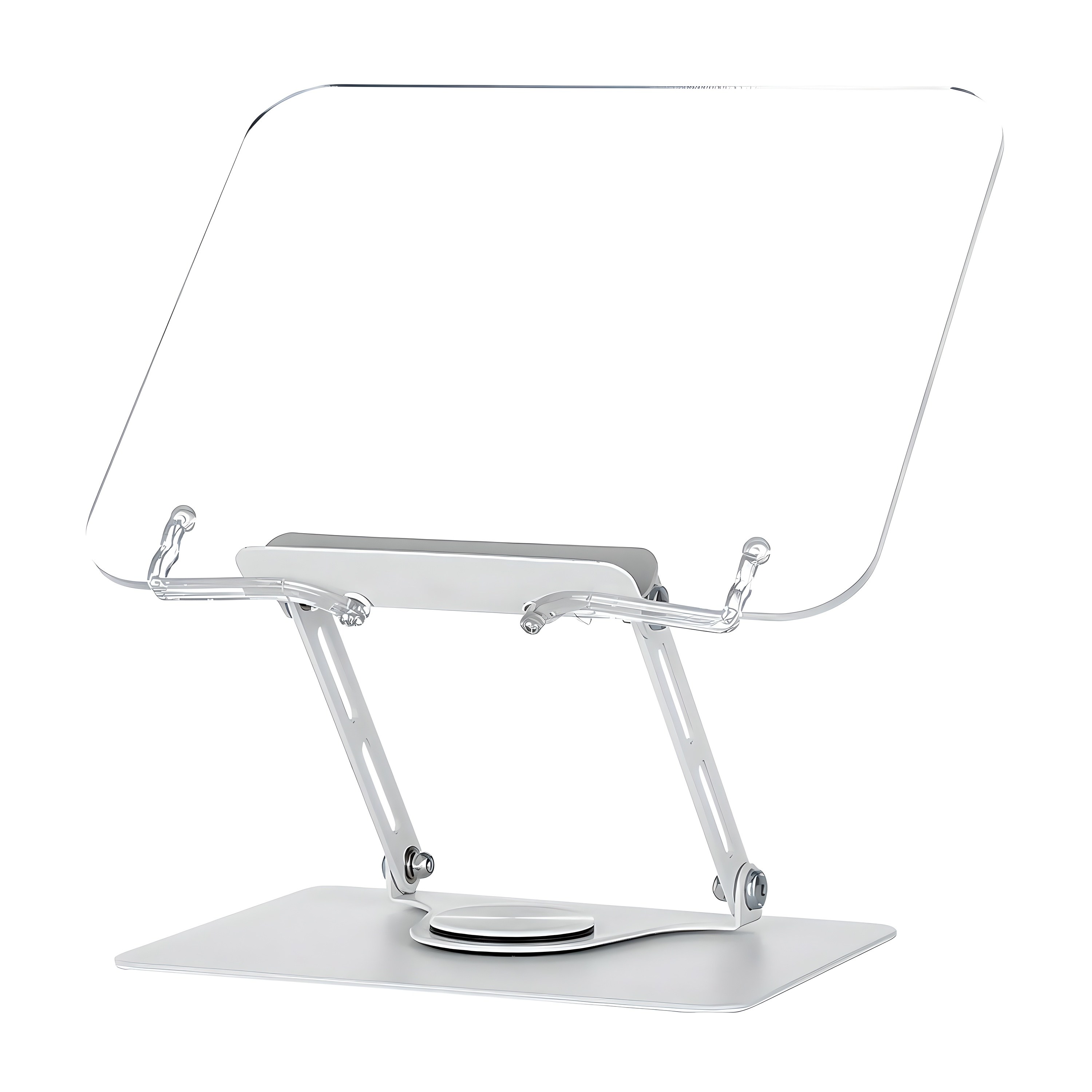 RUNHome 다용도 높이 조절 접이식 투명 독서대 360 회전 휴대용 20,000원
