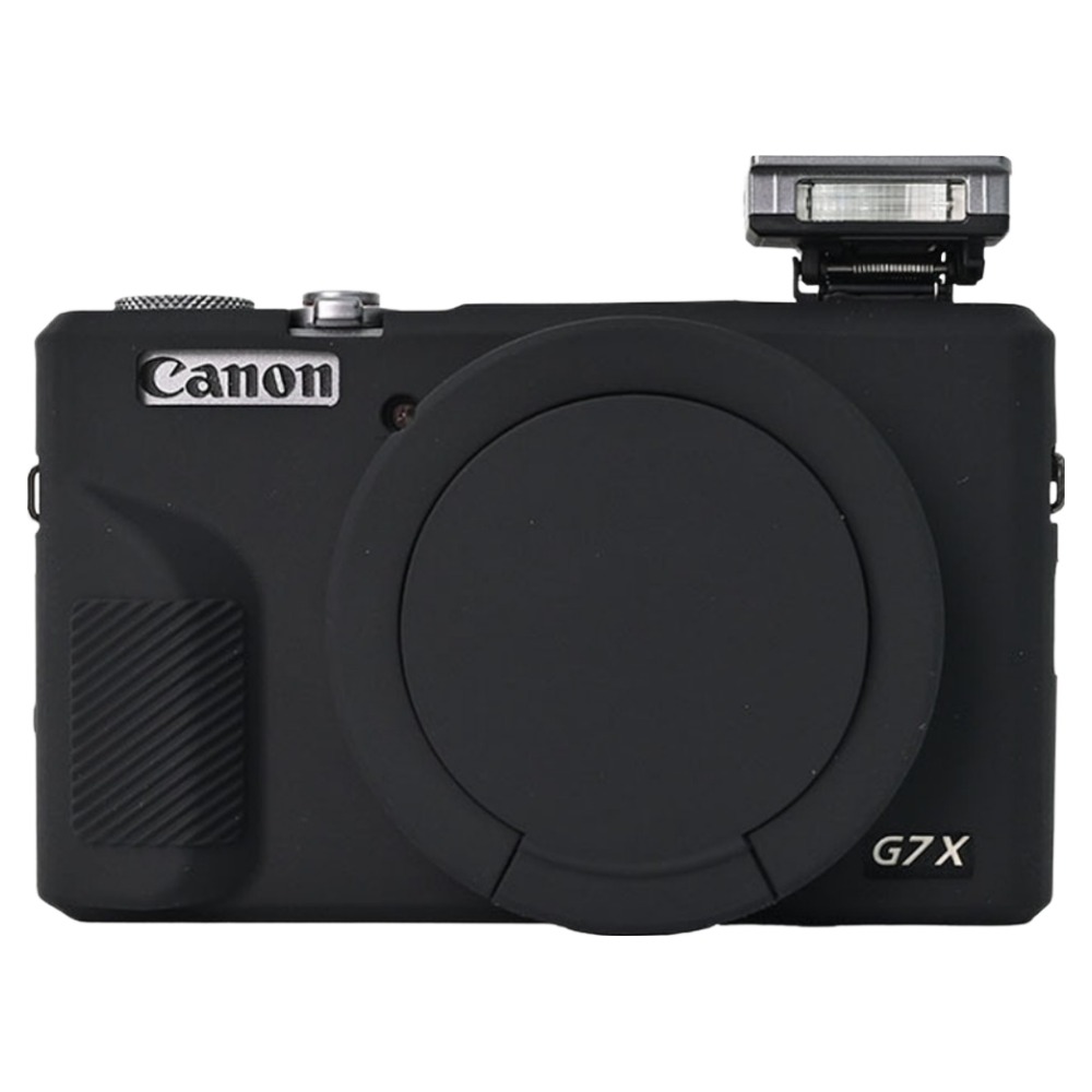 디스티프 캐논 G7X Mark 3 전용 실리콘 카메라 케이스 블랙, 1개, 단일상품 13,860원