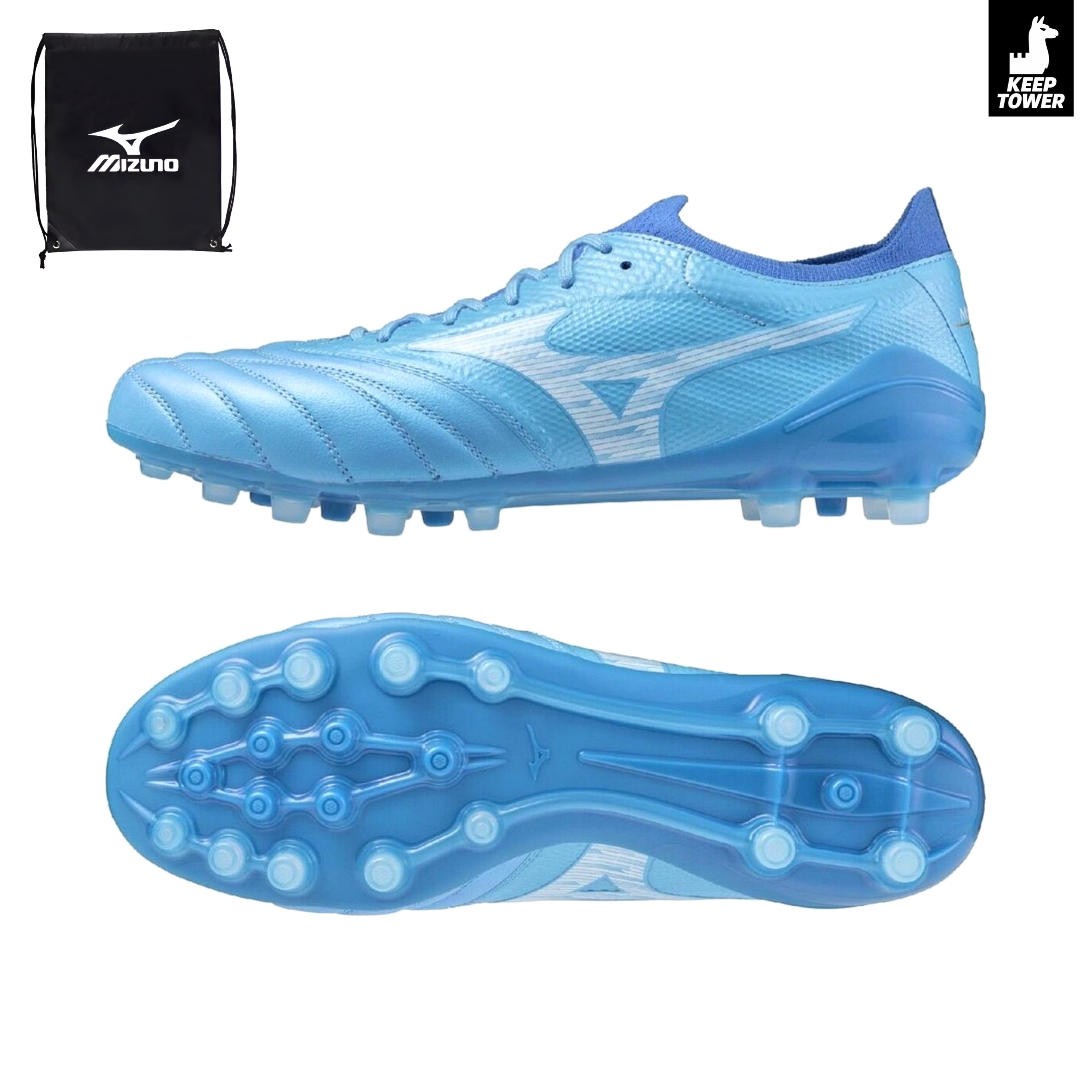미즈노 모렐리아 네오4 베타 엘리트 AG 캥거루가죽 인조잔디 축구화 SKY 269,000원