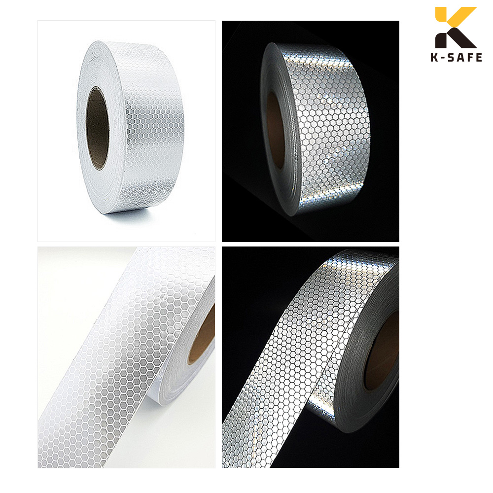 케이세이프 백색 프리즘 반사테이프 (폭 x 45.7M), 백색(폭50cm x 45.7M), 1개 269,500원