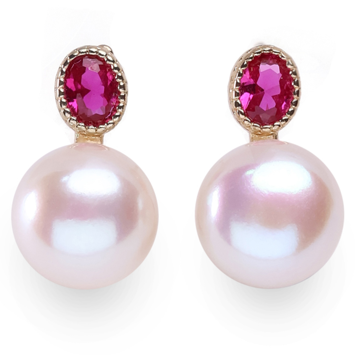 MUFAN 고품질 여성용 패셔너블하고 우아하며 심플한 천연 담수 진주 귀걸이 기프트 박스 포장 33,600원