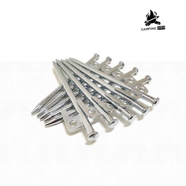 야외 텐트 고정용 단조 강철 지주 말뚝 캠핑 타프 설치 땅 박기 고정 못 야영 4,160원
