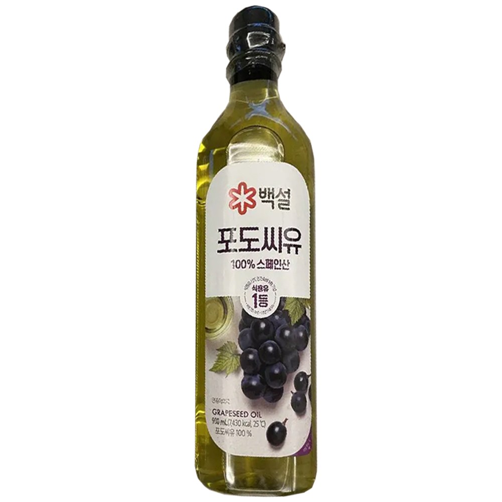 백설 포도씨유, 900ml 21,800원