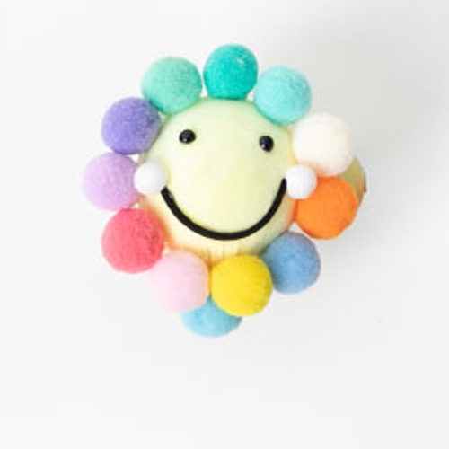 스마일인형커튼집게 7cm 조화 인테리어 36,000원