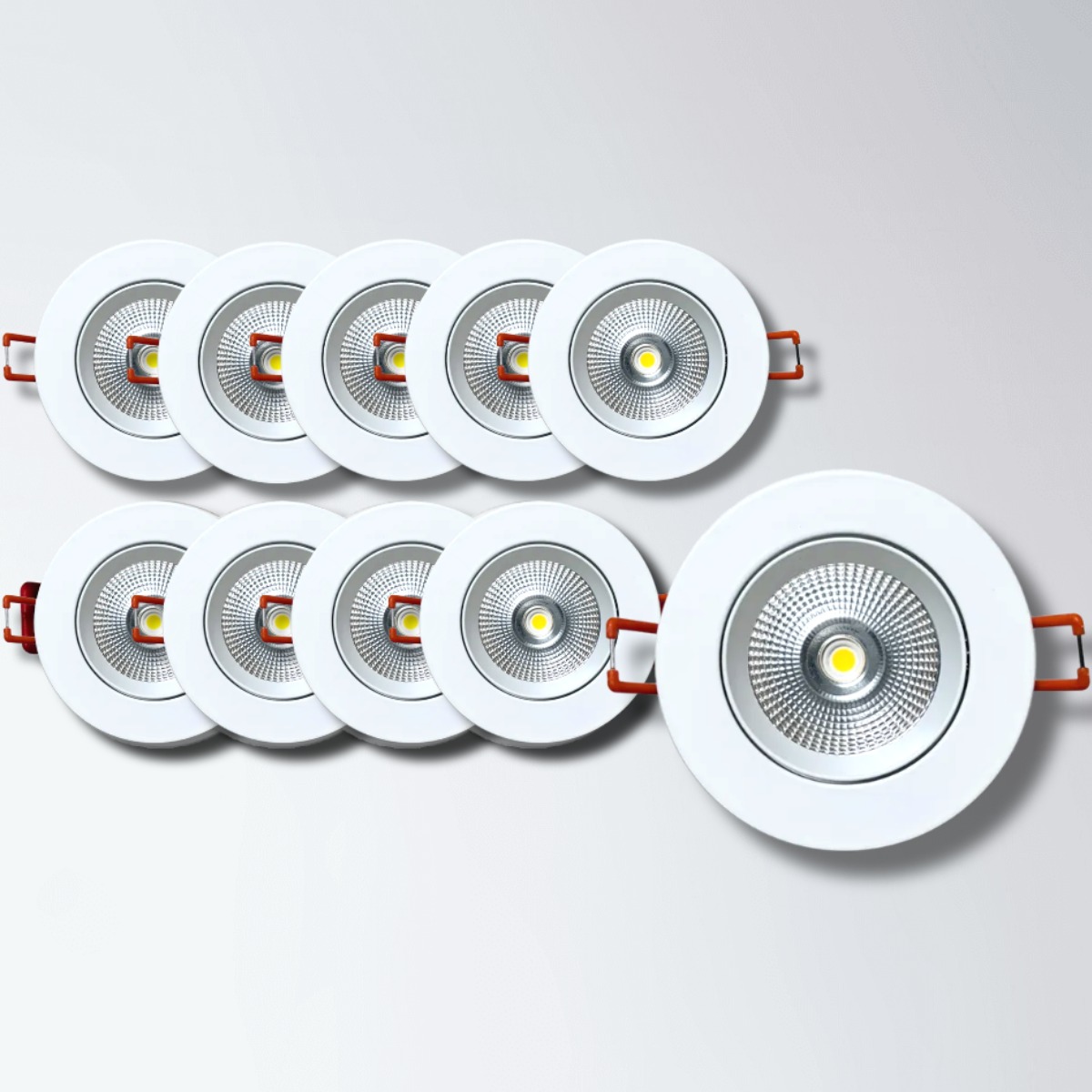 쓰리온 발명특허 LED 2인치 COB 다운라이트 6W 55mm 68,000원