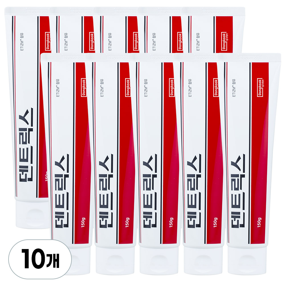 동국제약 덴트릭스 치약 에티즘 함유, 150g, 10개 40,900원