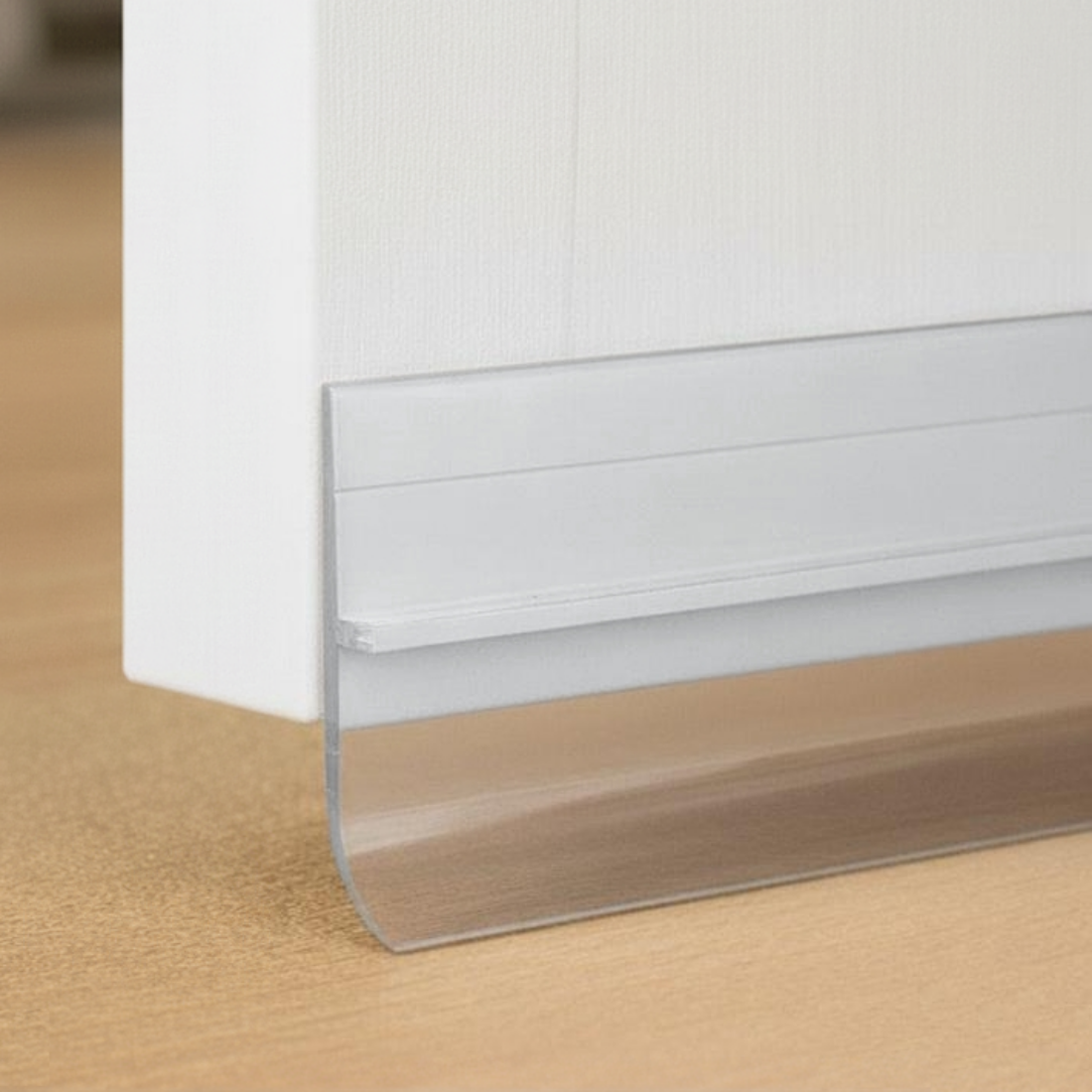 문틈 문하단 밀폐 방음 바람막이 틈새 차단 테이프 실리콘 틈막이 문풍지 6m 세트 10,600원