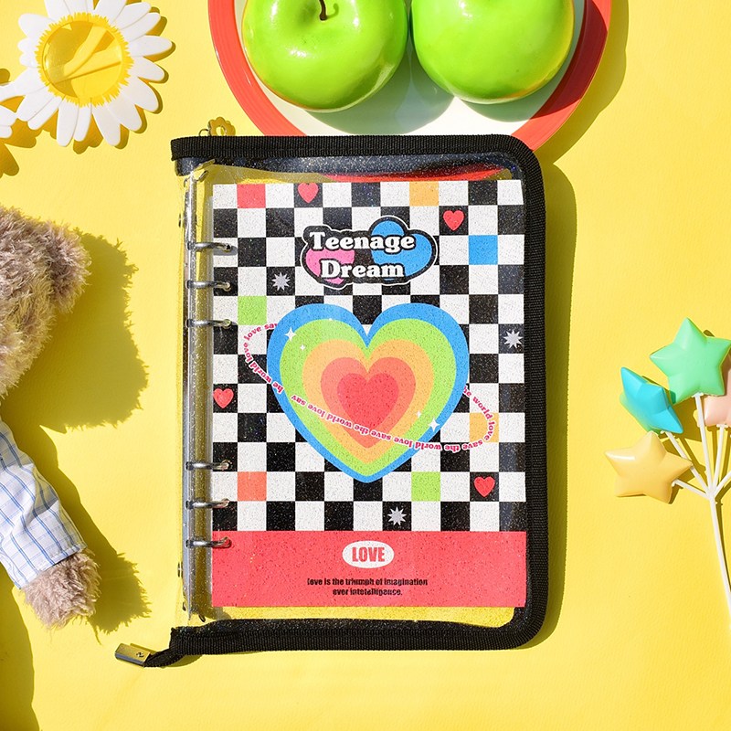 걸스코코 엔조이일러스트 6공 포카바인더 + 속지30장 A5 다이어리 포토카드 포카북 9,000원