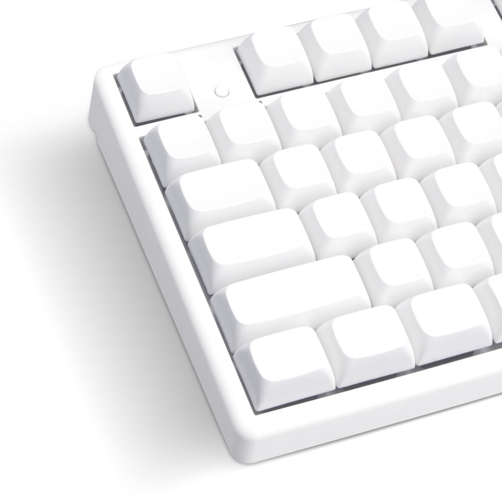 키픽 화이트 퓨어 무각 키캡 XDA PBT 120키 12,900원