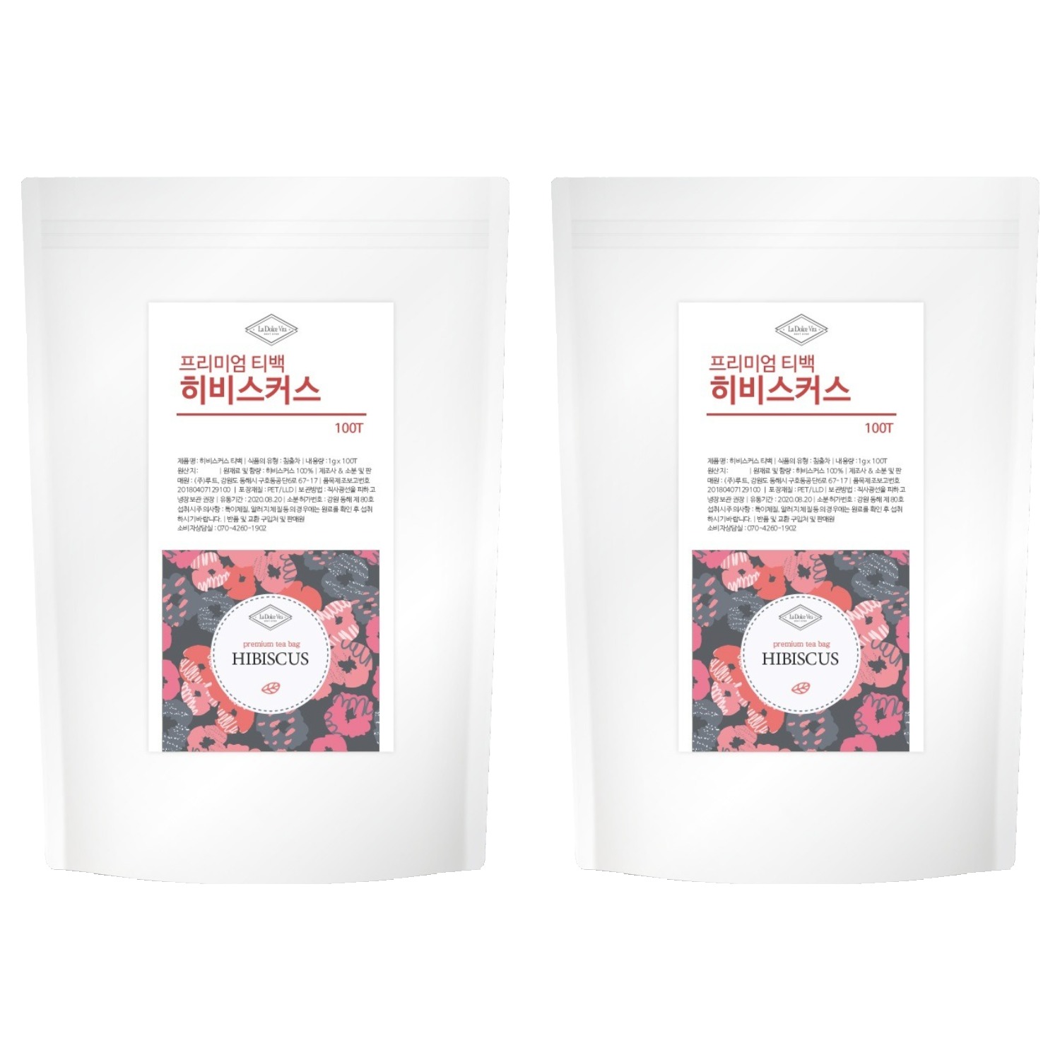 라돌체비타 히비스커스 삼각티백, 1g, 200개입, 1개 41,500원