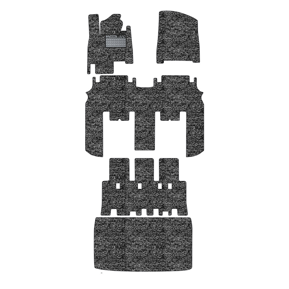 [풀세트]2024 더뉴 카니발 4세대 페이스리프트/카니발 KA4/올뉴,더뉴 카니발 차량용 트립매트, 그레이 210,000원