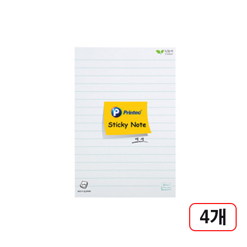 프린텍)라인(102x152mm) 50매, 4개, 백색L102W 19,980원