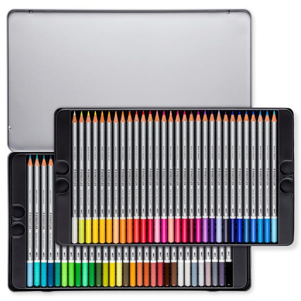 스테들러] 카라트수채 색연필125 M60색 80,000원