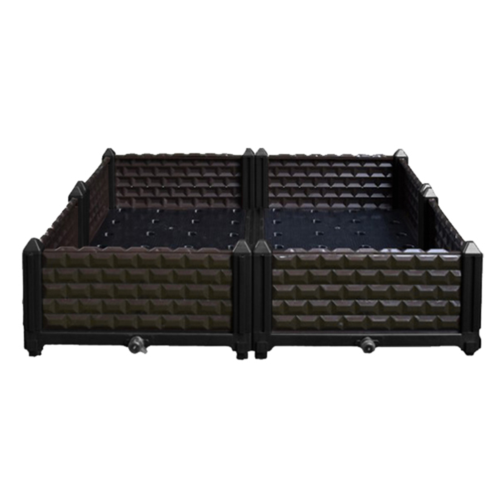 21세기트랜드 조립식 텃밭 화분 4칸(정사각) 세트 39,600원