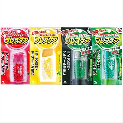 브레스케어 50알 4종 옵션확인 6,960원