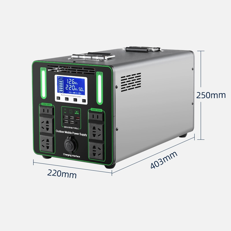 파워뱅크 750w-3500w 리튬 인산철 배터리 고출력 여행 카라반 캠핑 대용량 차박 220v 1,339,000원