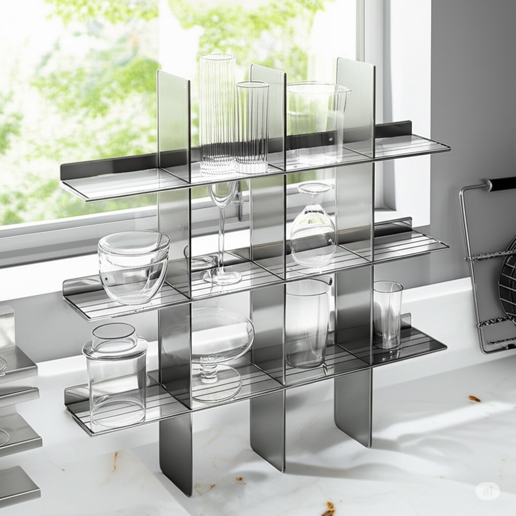 테르헨 304 스테인레스 격자형 선반 (L) 4x4, 1개, 상세페이지 참조 235,790원