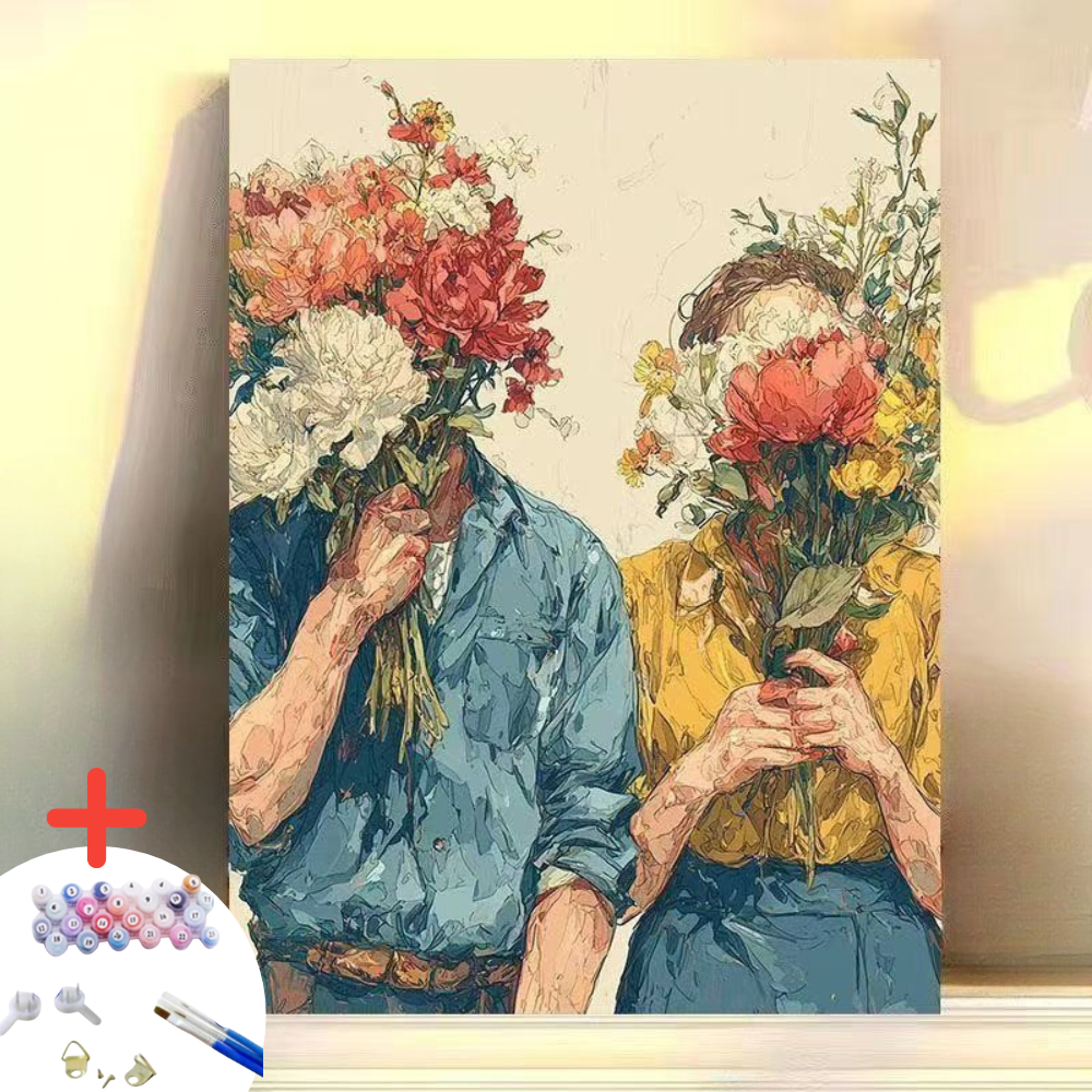 글로윅 DIY명화그리기 피포페인팅 그림그리기 유화 세트, 10썸, 1개 13,800원