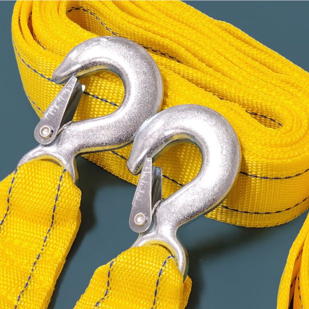 비상용 자동차 견인줄 튼튼한 3톤 고리 벨트 캠핑장 해먹용 스트랩 차량용 후크로프 8,630원