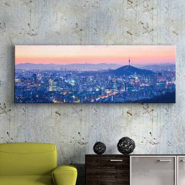 꾸밈 cu097-서울풍경남산타워대형노프레임액자 액자 86,400원