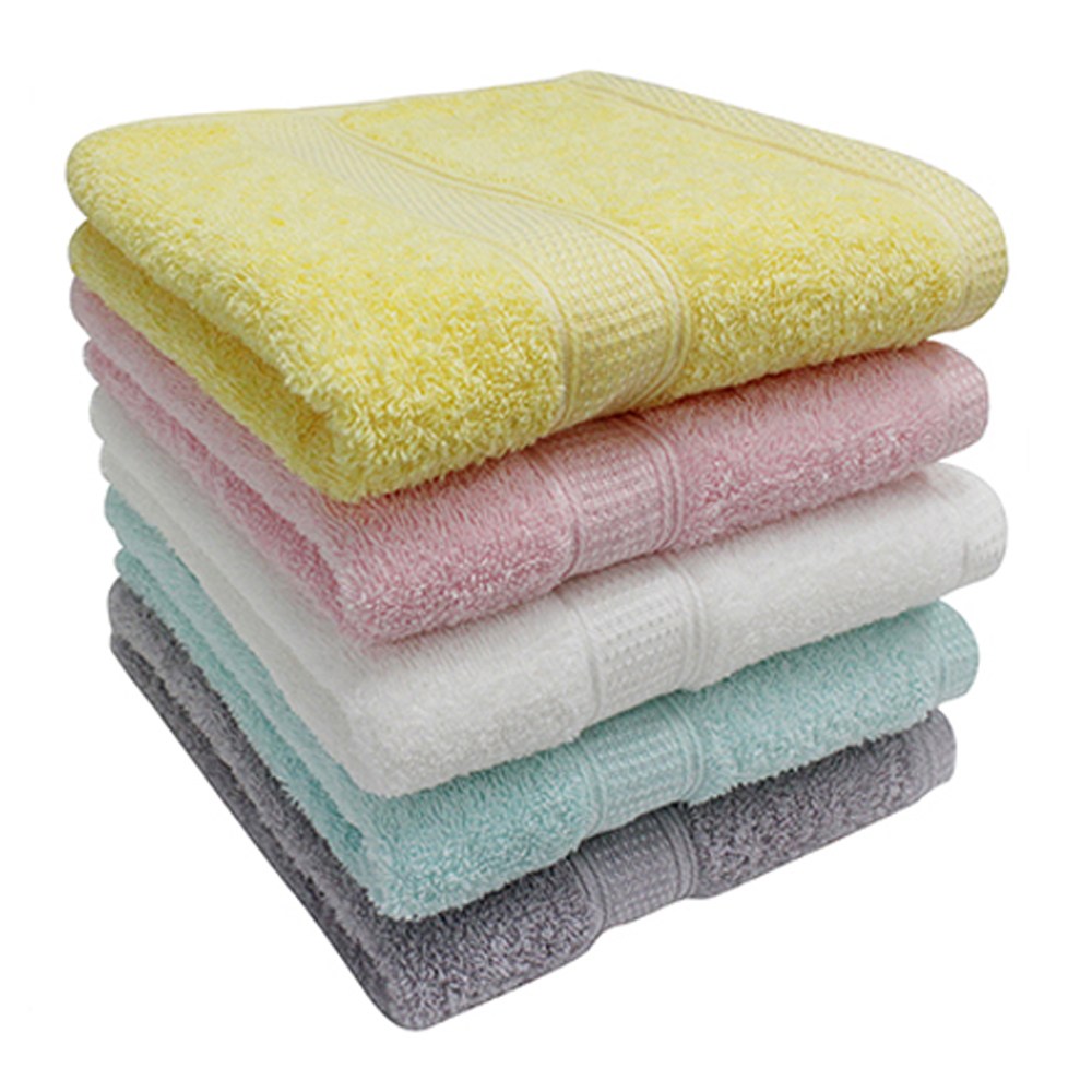 송월타월 아날도바시니 프라임 무지 세면타월 답례품, 연노랑, 1개 3,100원