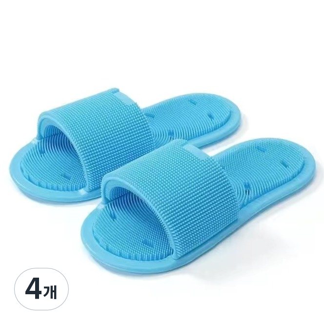 올이즈유 슬리퍼 풋브러쉬, 블루, 1개입, 4개 57,100원