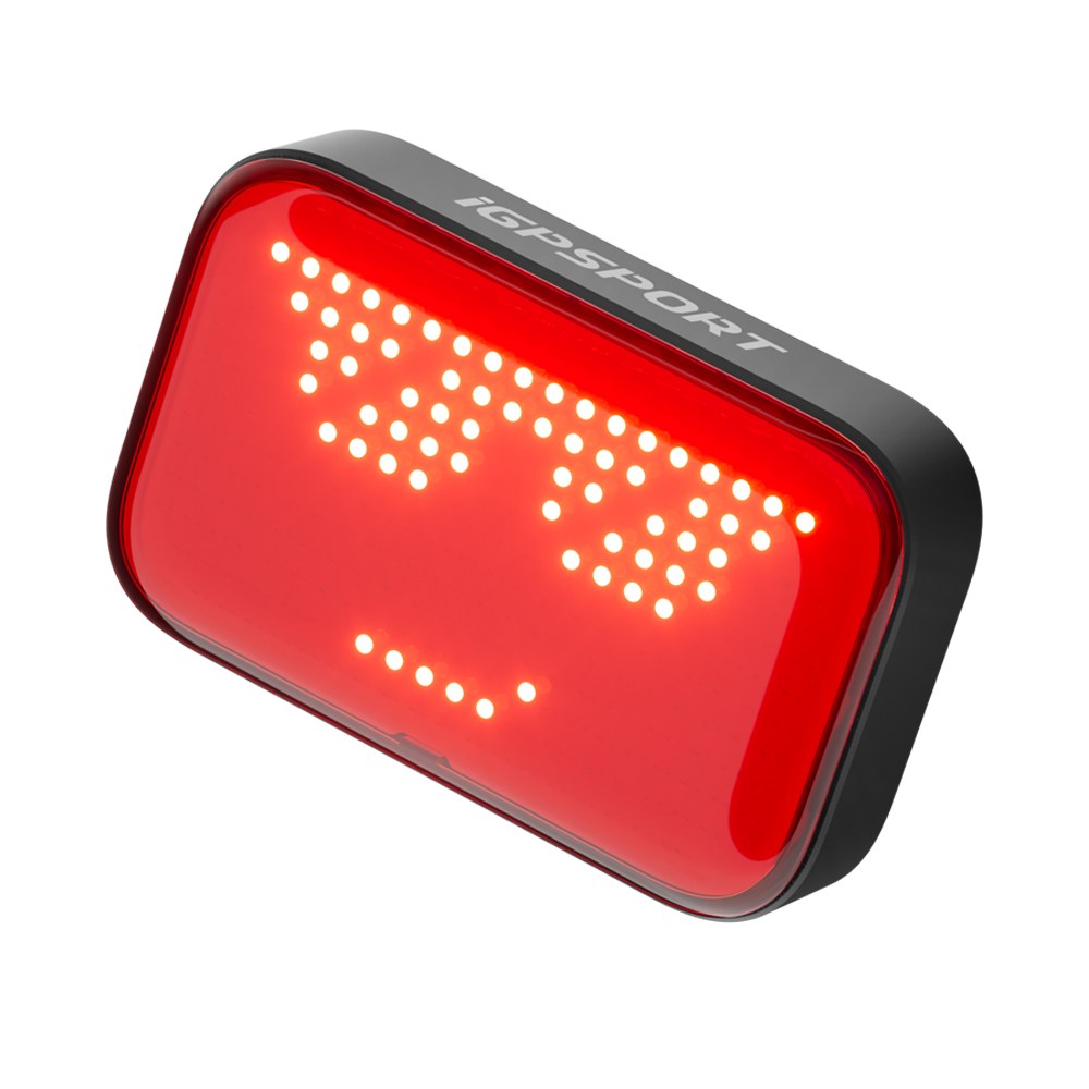 iGPSPORT ET6 자전거 이모지 후미등 감지 경고 방향지시  깜박이 라이트 64,000원