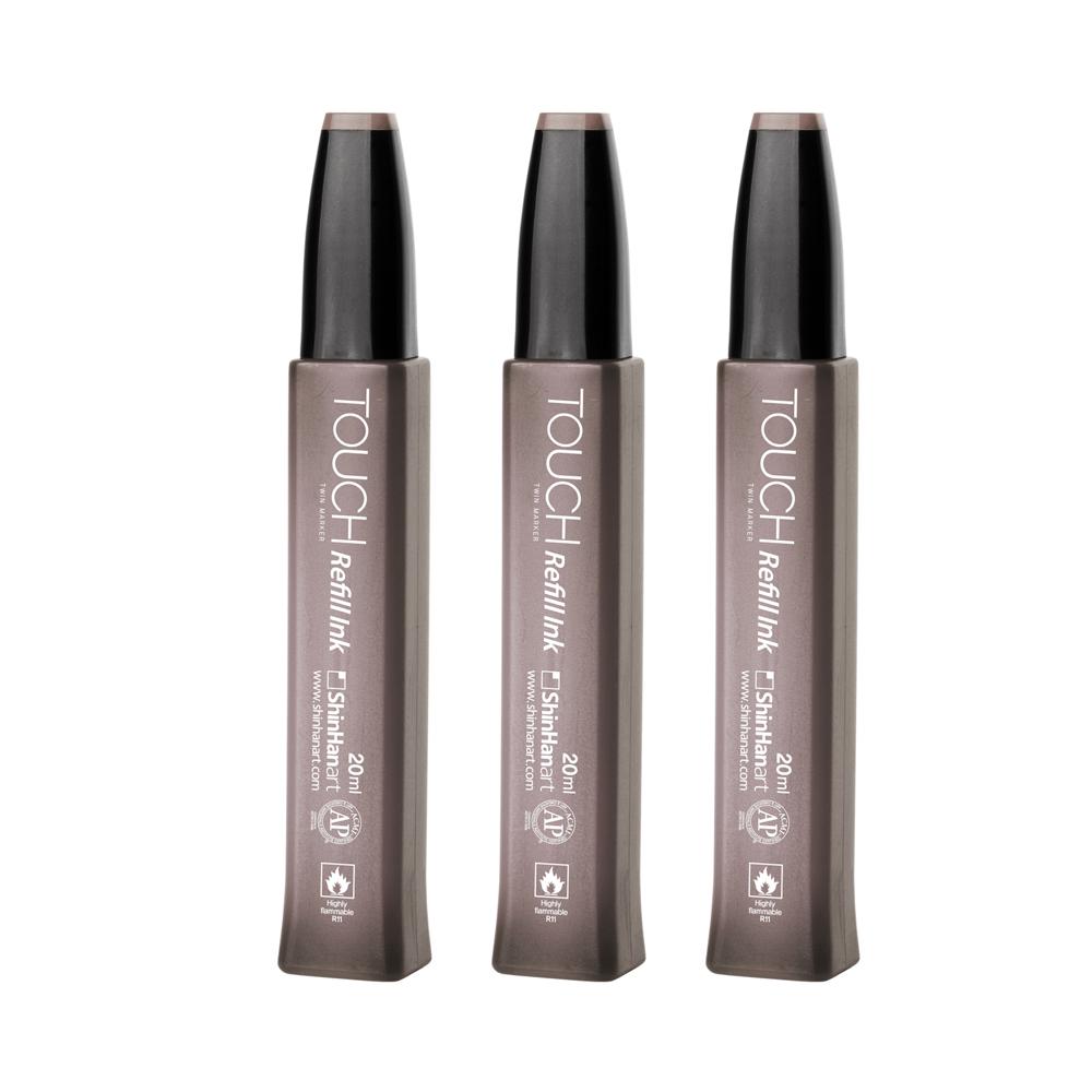 터치 마커 리필 잉크 WARM GREY 4 3개입, 1색, 1개 26,680원