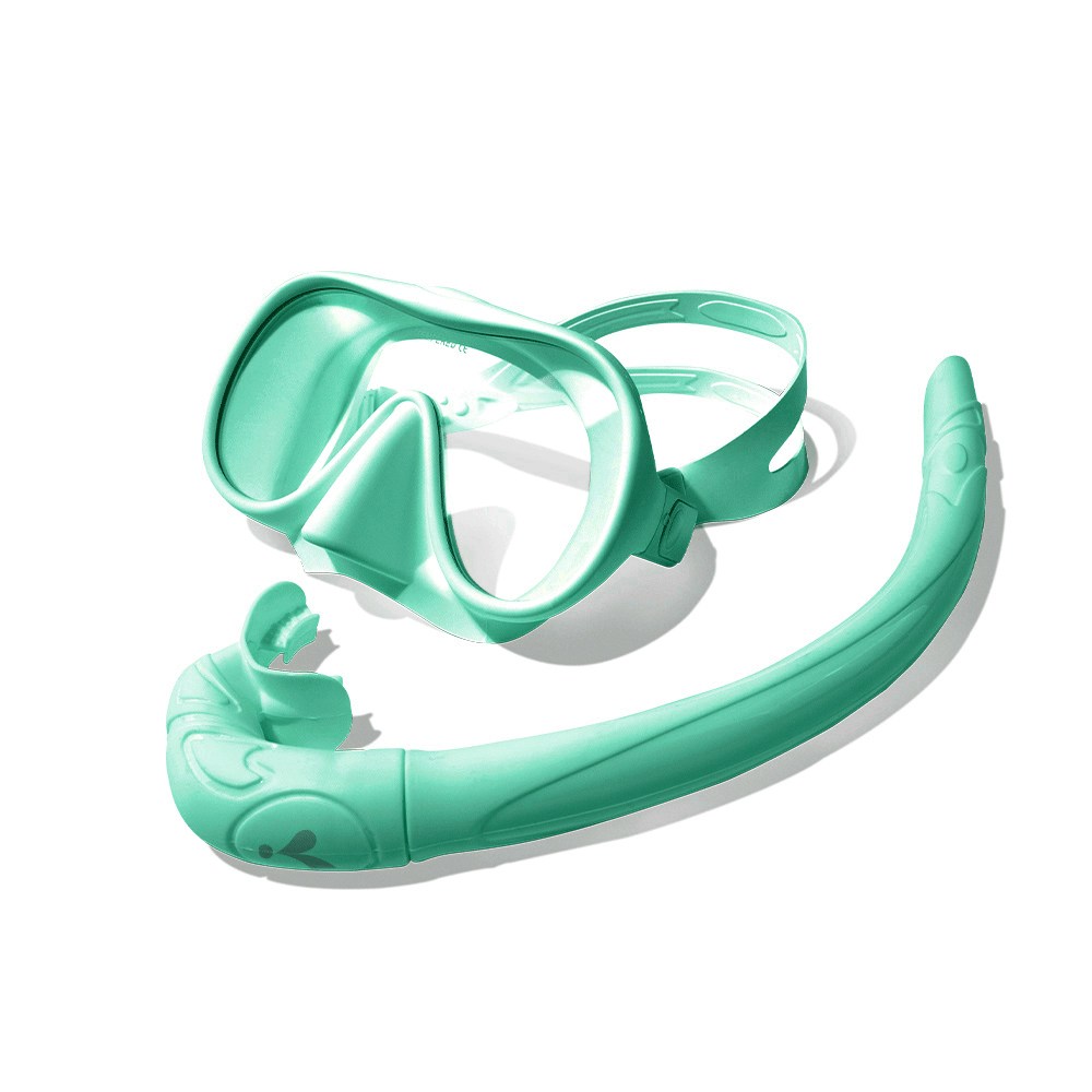 이츠라이프 스노클링 일안식 마스크 세트 썬비치 아동용 키즈 프리다이빙 20,900원