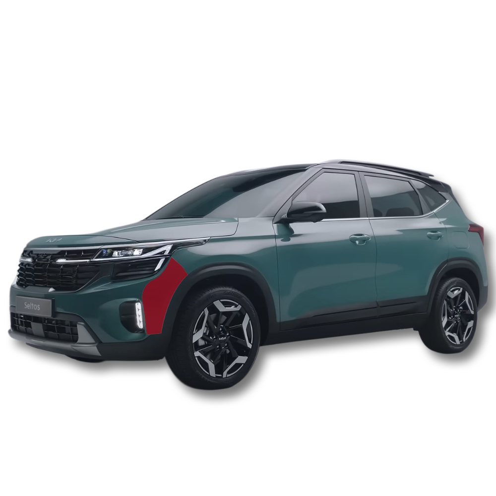 스킨엑스 더 뉴 셀토스 페이스리프트 (7) 프론트범퍼사이드 앞범퍼 PPF 차량보호필름, 1개 42,000원