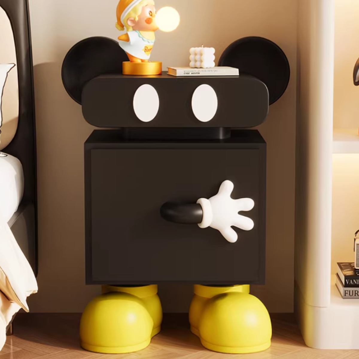 미키마우스 사이드테이블 협탁 수납장 집들이선물 아이방 거실가구 198,550원