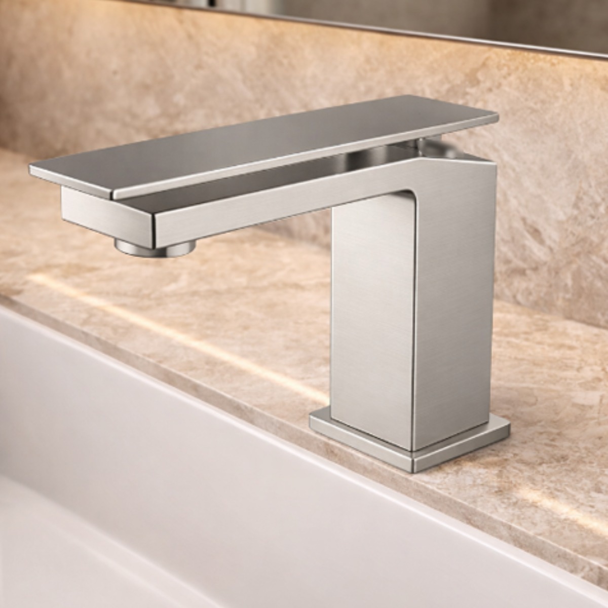 대림바스 니켈 무광수전 사각수전 DLL4110, 1개 69,000원