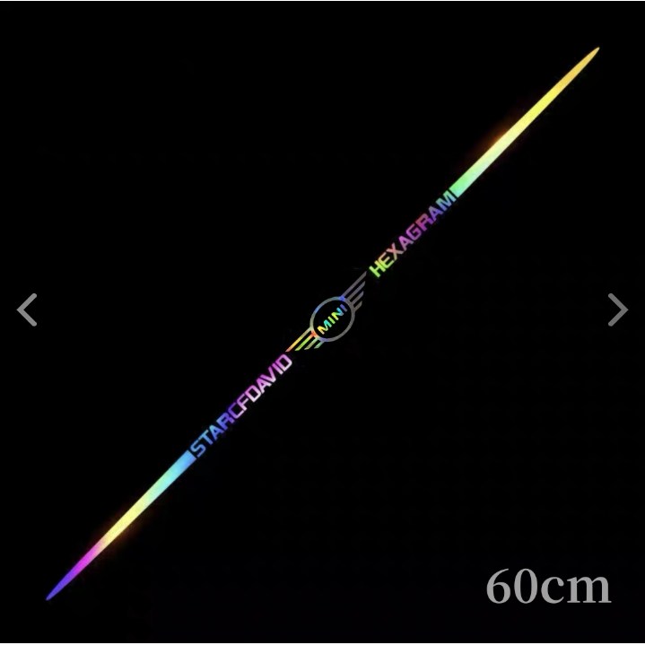 반사 자동차 스티커, 1개, 홀로그램60cm(8) 12,000원