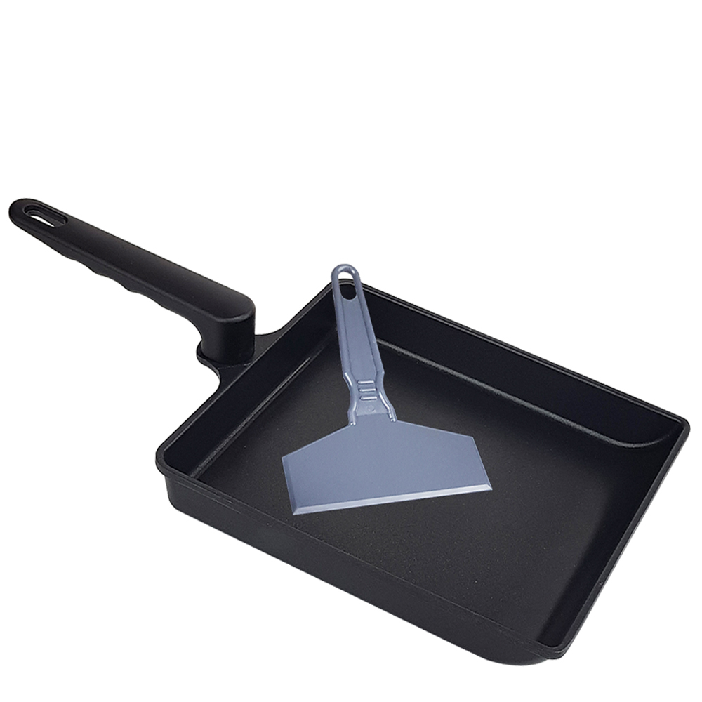 키친아트 인덕션 IH 사각 계란말이팬 + 계란말이주걱 세트 19,900원