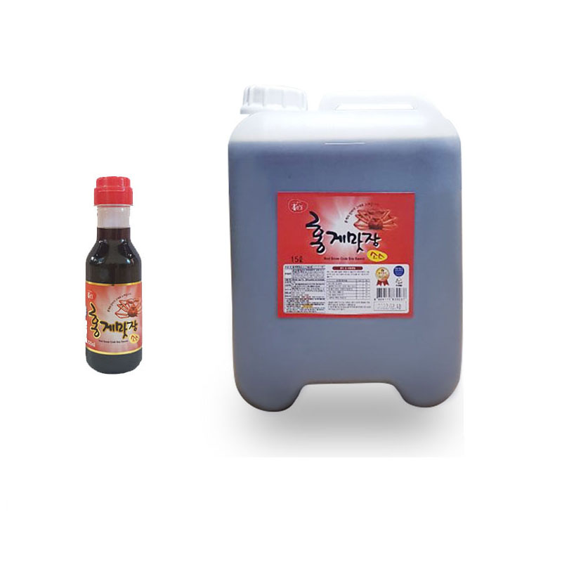 [홍일식품200ml증정]홍게간장 홍게맛장소스 말통 54,000원