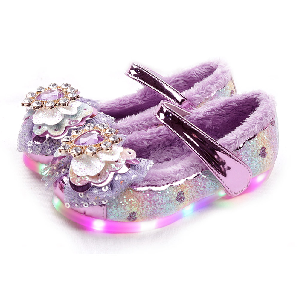 풋풋 라운드하트 LED 털구두 라이팅털구두 여아털구두 아동털신발 겨울구두 공주구두 방한구두 34,800원