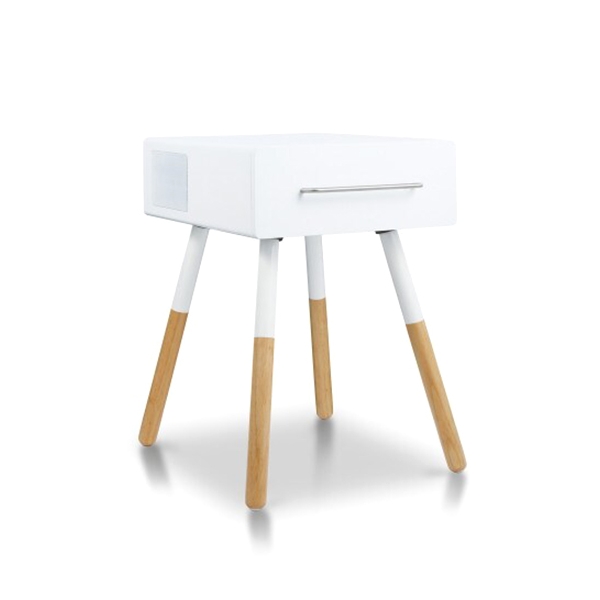 휴라이즈 HR-CLOWOOD (스노우화이트) 협탁형 Objet 사운드 블루투스 스피커 399,000원