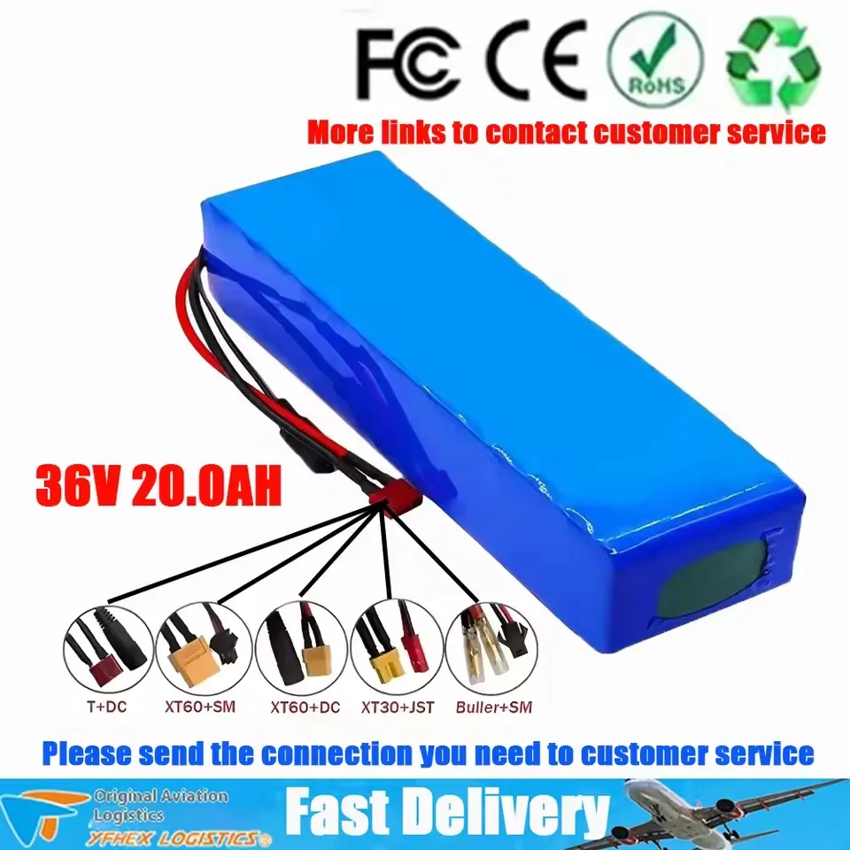 LiitoKala 전기 자전거 전기 스쿠터용 배터리 팩 36V 30Ah 6Ah 10Ah 12Ah 15Ah 20Ah 24Ah 54,800원