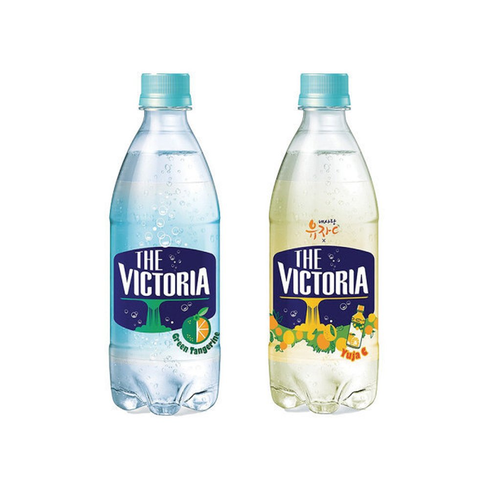 더 빅토리아 청귤+내사랑유자C 탄산음료 500ml 20+20개 / 총 40펫 27,500원