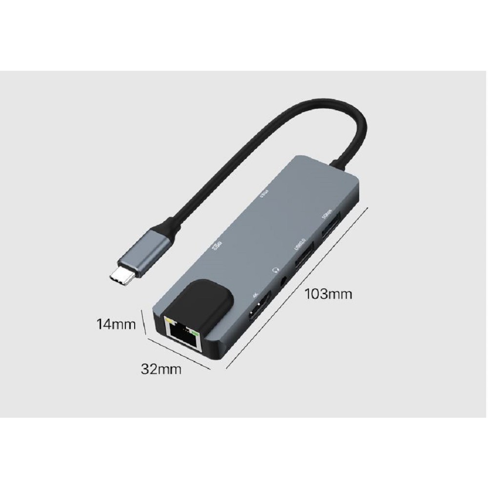 C타입 멀티허브 마이크로SD 카드리더기 HDMI컨버터 미러링 유선 랜카드 3.5mm 오디오 PD3.0 노트북 휴대폰 33,000원