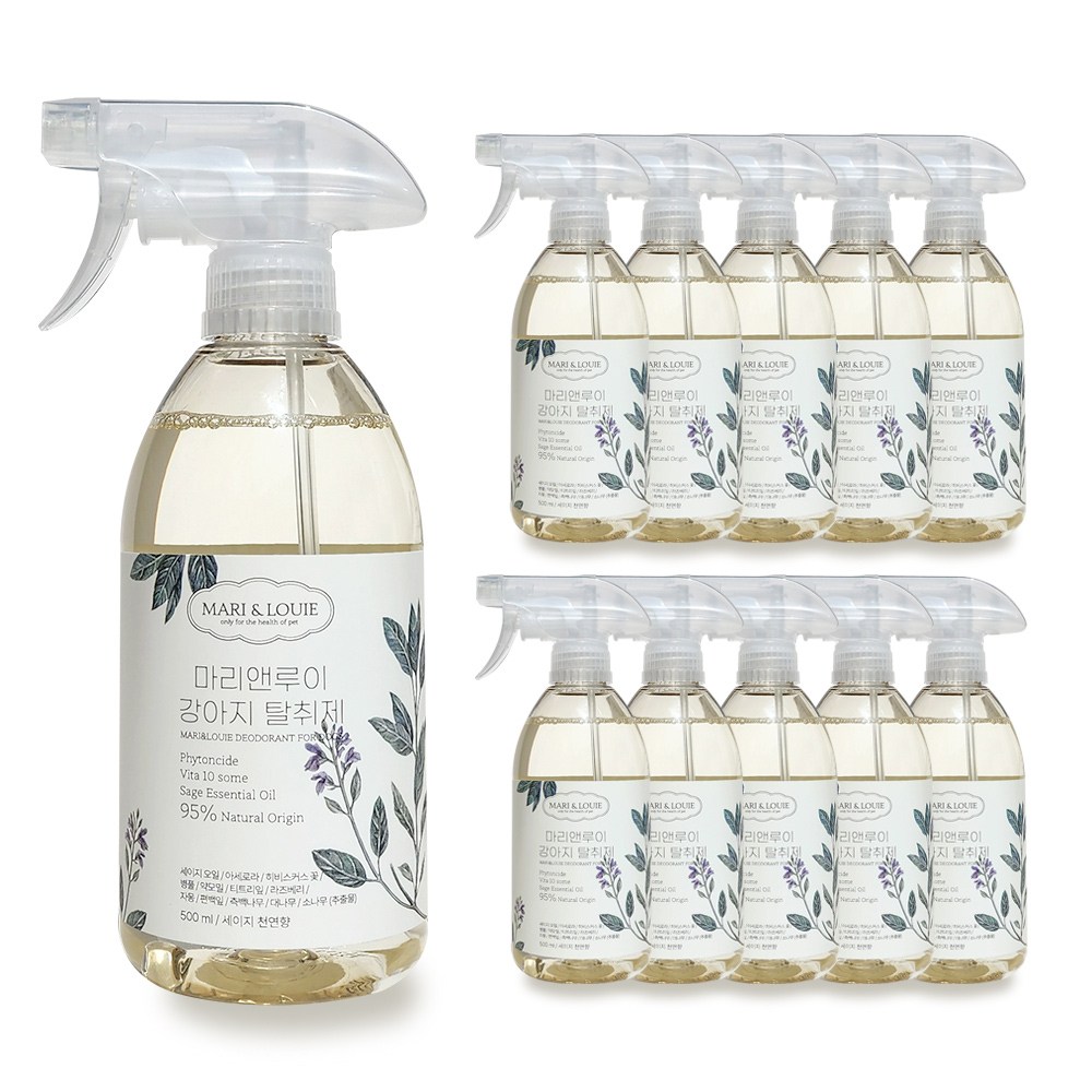 마리앤루이 강아지탈취제 강아지소변탈취제 천연향 천연성분 동물용의약외품 168,300원
