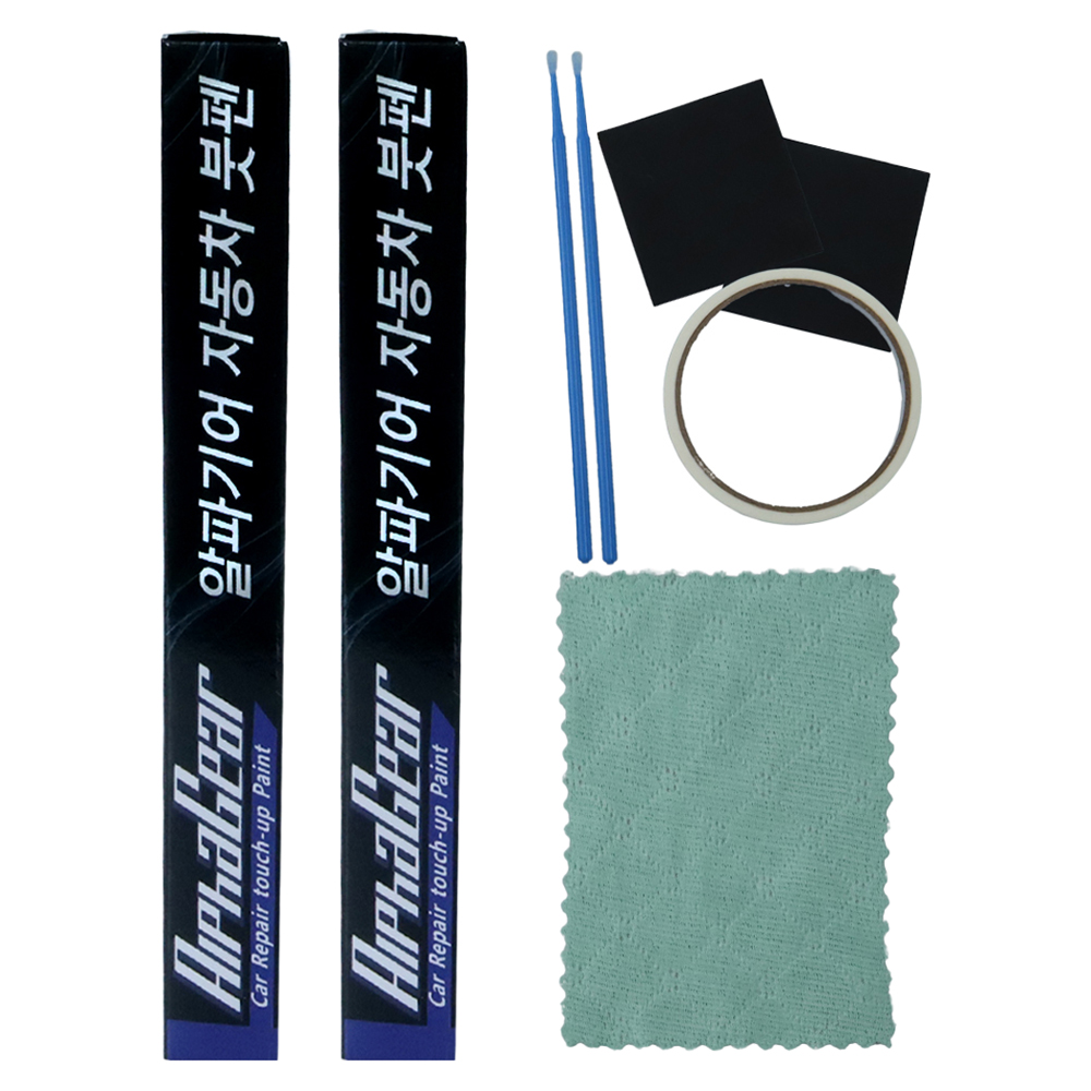 알파기어 현대 SFB 퍼포먼스블루 페인트 붓펜, 투명붓펜, 마스킹 테이프, 세척용 타올, 사포 2p, 미세붓펜 2p 17,000원