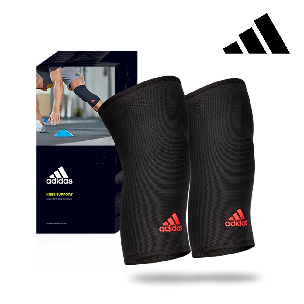 1+1 아디다스 퍼포먼스 무릎 보호대 레드 니슬리브 배구 등산용 축구 작업용 농구 운동 여자 남자 24,600원
