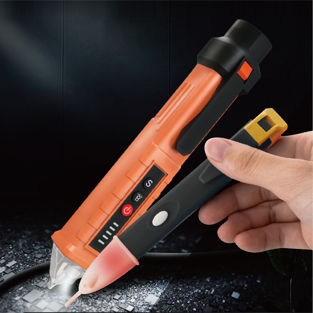 델로나 3단 감도조절 비접촉식 고급형 검전기 전압 감지기 측정기 7,830원