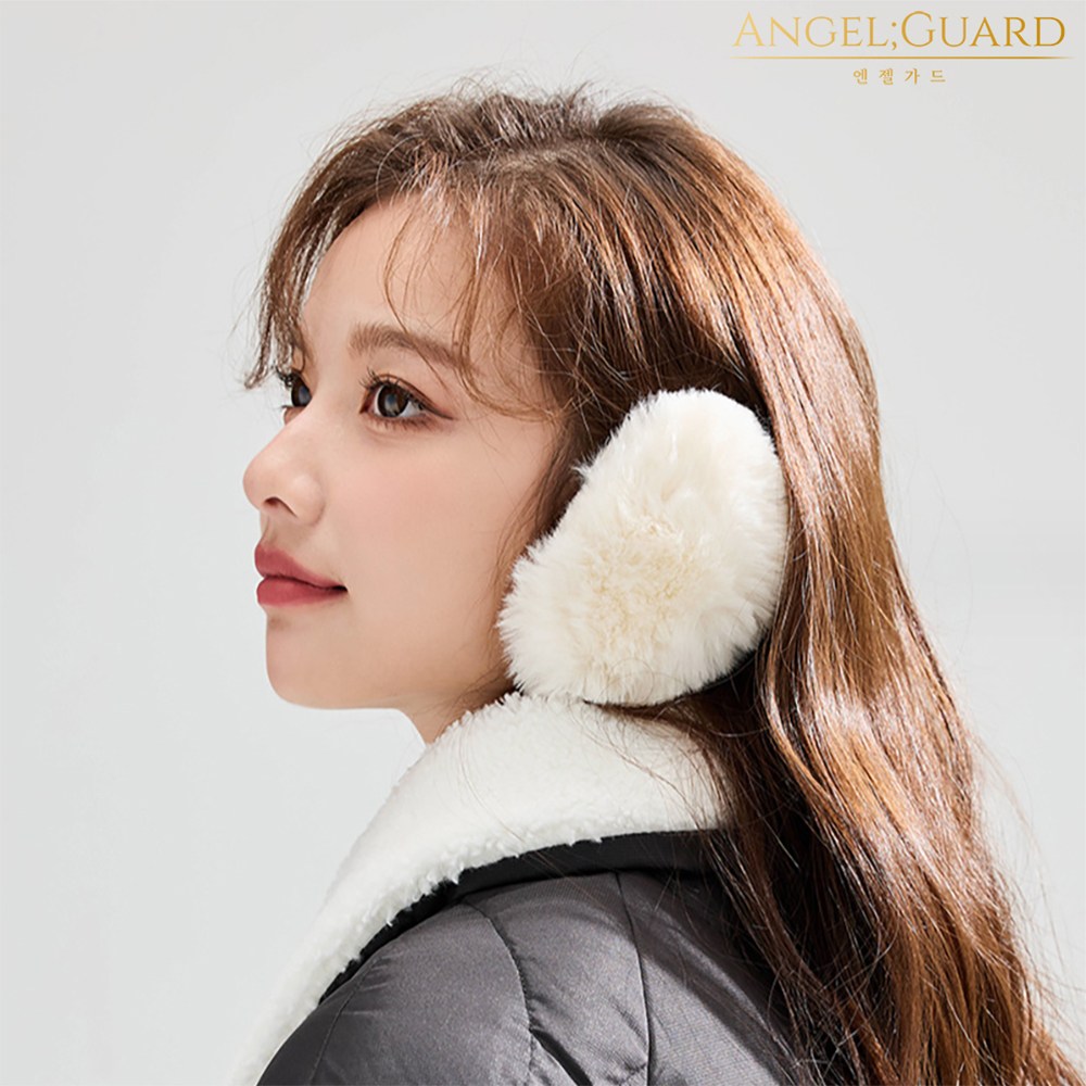 엔젤가드 1+1 토끼털 똑딱이 귀마개 끈없는 귀마개 귀도리 귀덮개 분리형 7,900원