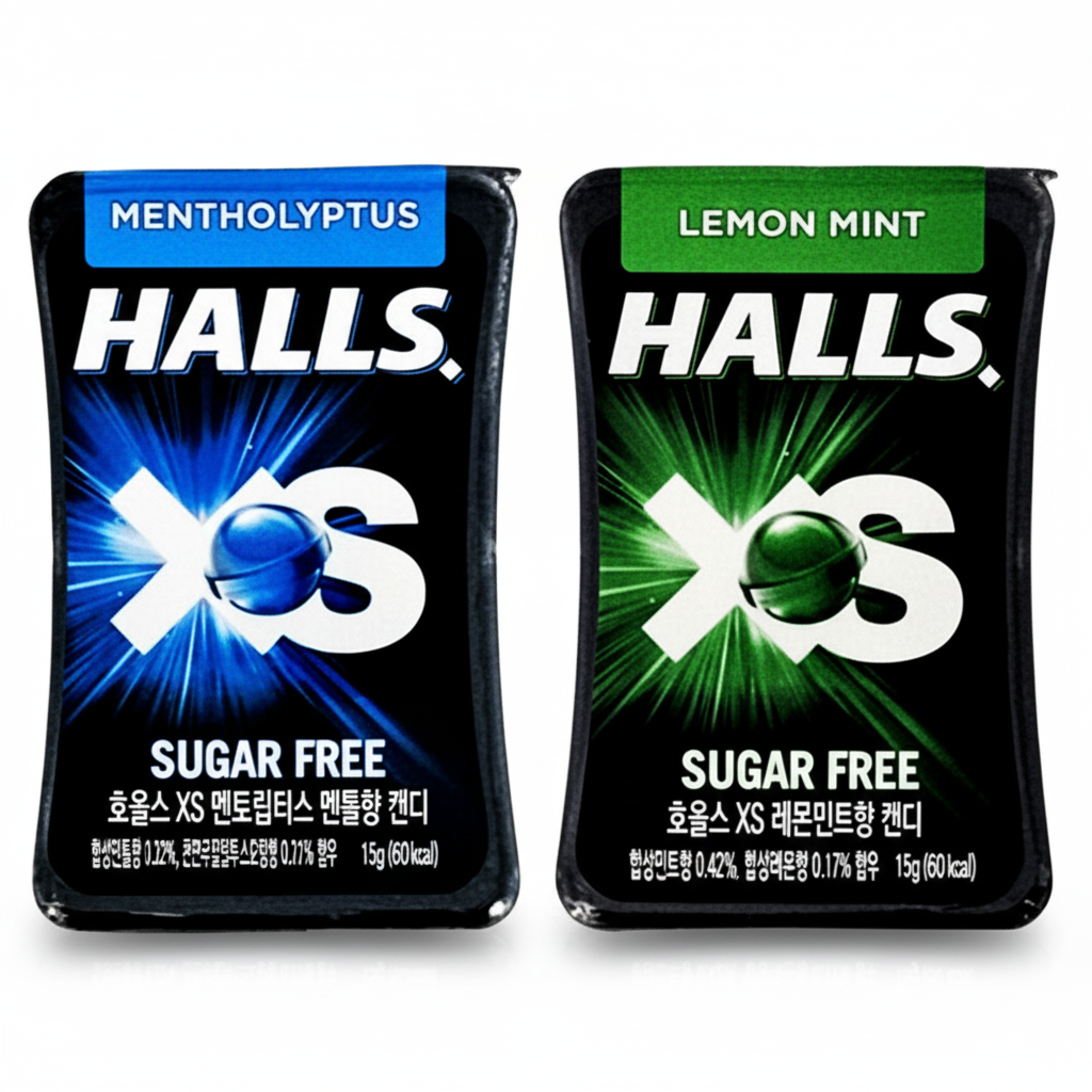 마담K 호올스XS 무설탕 멘톨향 레몬민트향 2가지맛 10개입, 1세트, 15g 20,000원