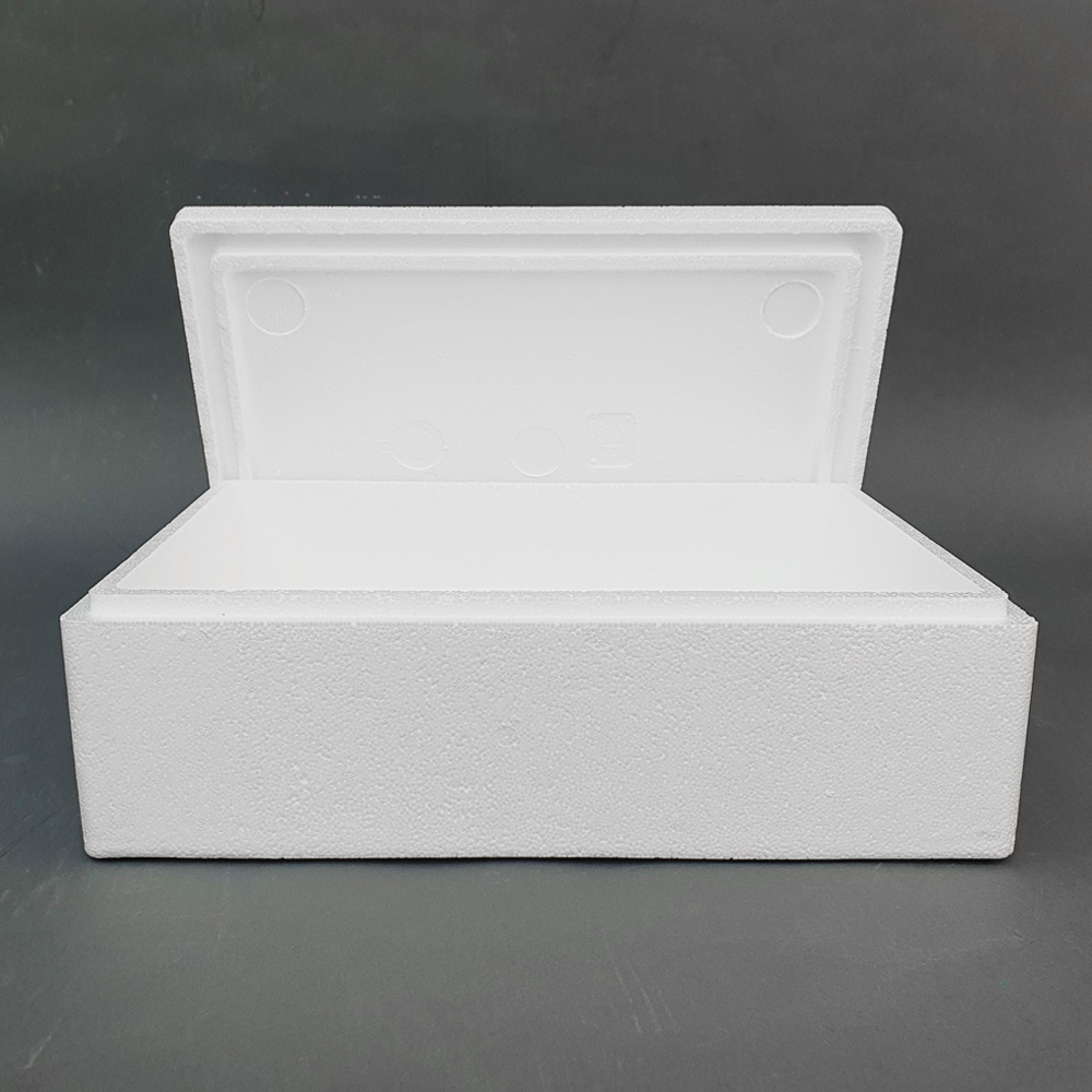 직사각 중간높이형 3호 스티로폼박스 아이스박스 포장박스 외경 436X310X150mm, 16개, 흰색 40,800원