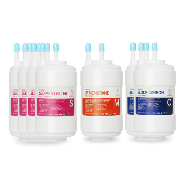 현대큐밍 더슬림 HP-810W 고품질 정수기 필터 호환 18개월세트 59,900원