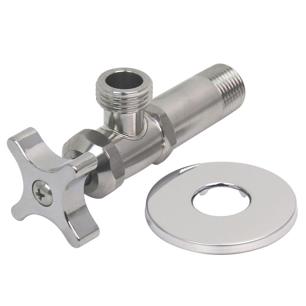 에이치컴퍼니 KS규격 십자 관붙이앵글밸브 세면대부속 양변기 수도, 1개 2,790원