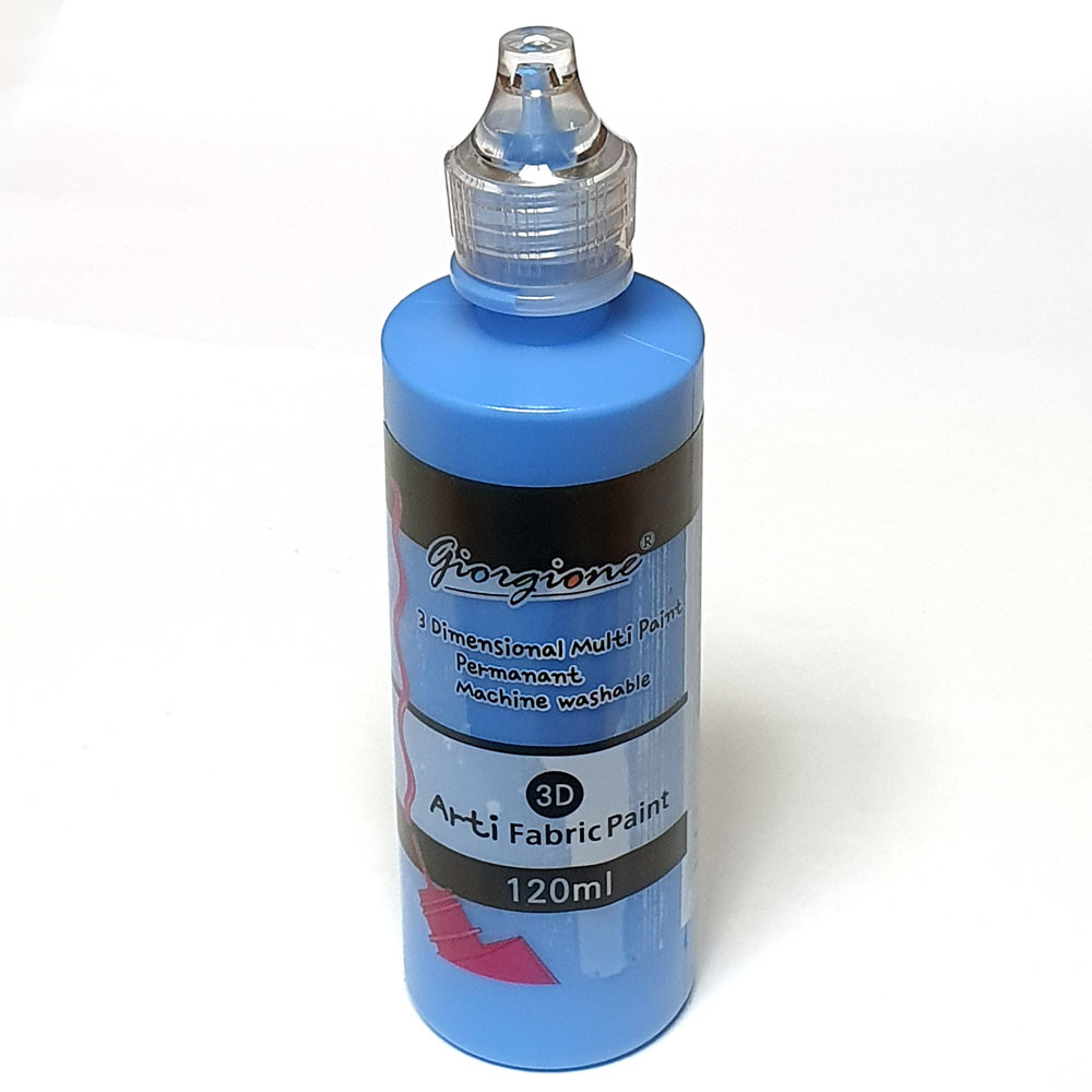 염색물감120ml 하늘/ 패브릭 대용량 의류 섬유 캔버스직물 그림그리기 학교 유치원 만들기 공예재료 5,500원